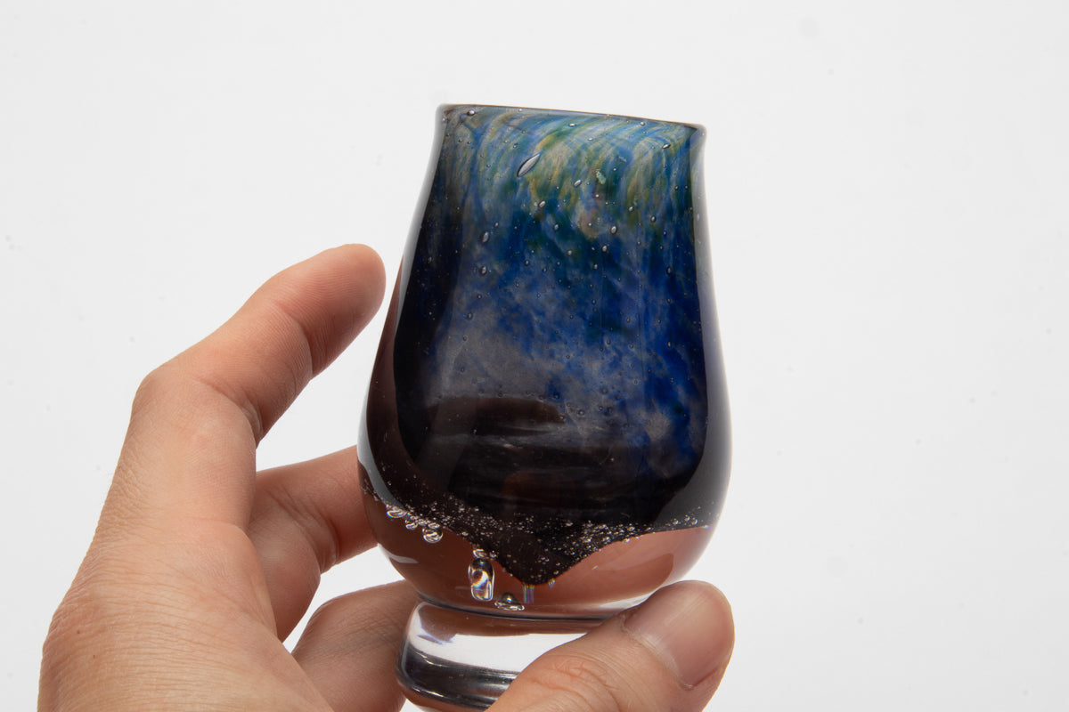 《冬至》清酒杯 - 黑