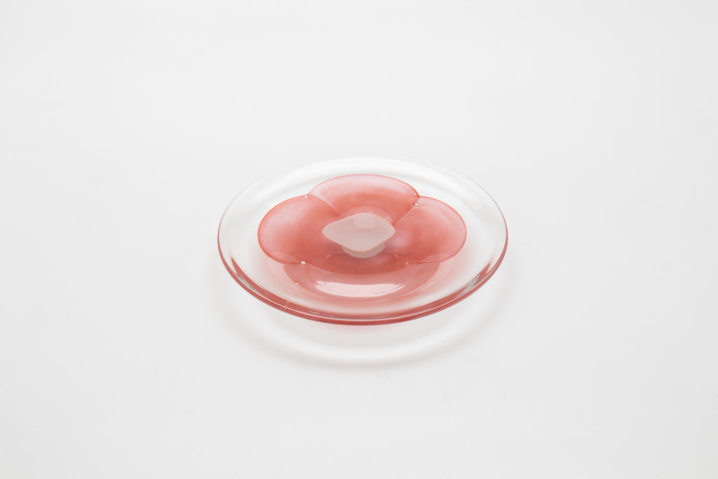 《四葉》點心盤 紅色 LF3004 商品照片