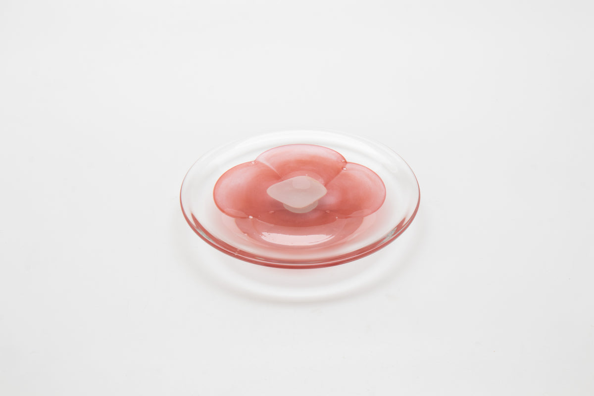 《四葉》點心盤 紅色 LF3004 商品照片