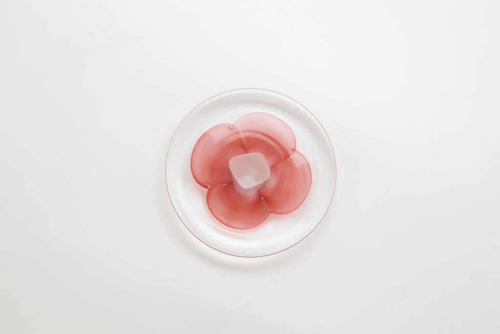 《四葉》點心盤 紅色 LF3004 商品照片